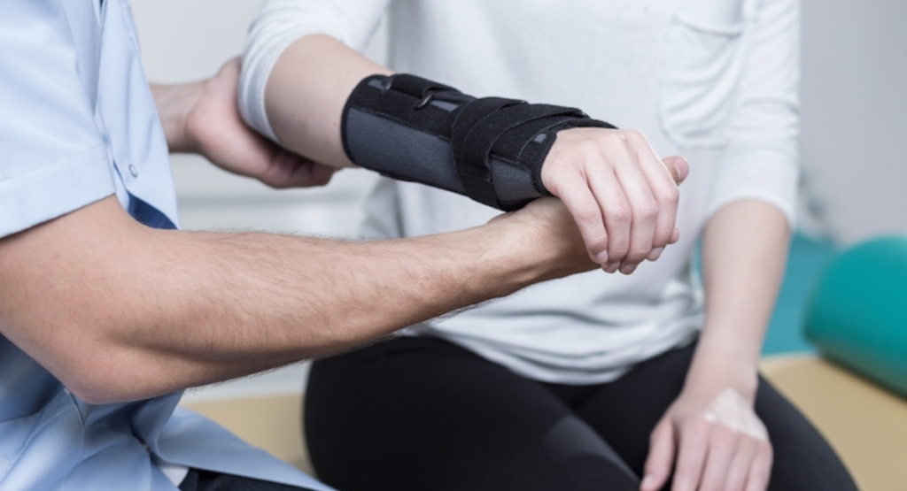 Post-fracture physiotherapy