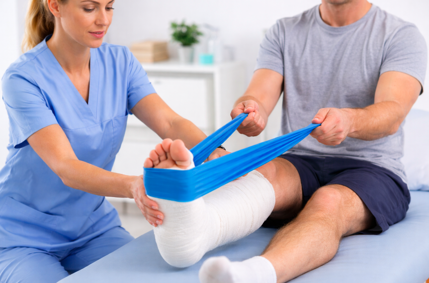 Fibula Fracture Physiotherapy, Recovery and Rehabilitation Process Brisbane Gold Coast Clinic