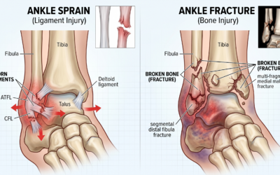 Ankle Fracture vs Sprain: How to Tell the Difference (Brisbane & Gold Coast)